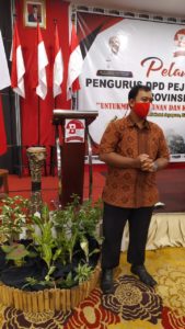 Diseminasi Informasi P4GN melalui Insert Konten dalam rangka Pelantikan kepengurusan DPD Pejuang Bravo 5 Provinsi Papua