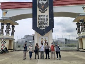 Peninjauan dan wawancara Tim Puslitdatin BNN RI di PLBN Skouw dan Kampung Moso (Perbatasan RI-PNG)