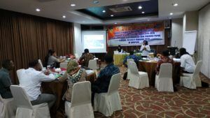 Diseminasi Informasi melalui pembekalan bagi Anggota DPRD Kabupaten Sarmi Tahun 2019-2024