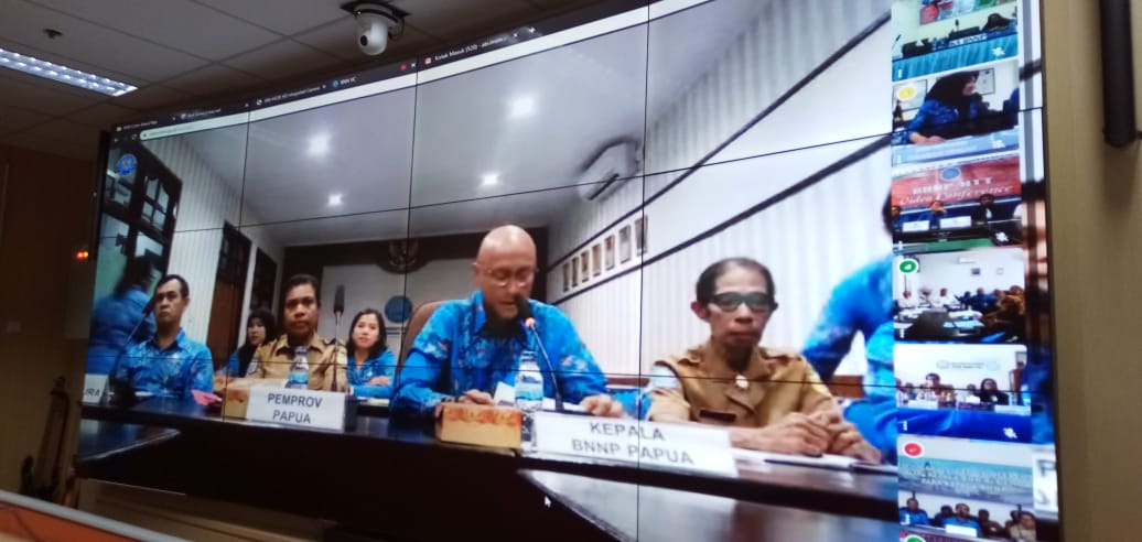 Monitoring dan Evaluasi melalui sarana Video Conference Inpres Nomor 6 Tahun 2018 Monitoring dan Evaluasi melalui sarana Video Conference Inpres Nomor 6 Tahun 2018