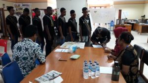 Pemberdayaan Masyarakat Anti Narkoba melalui Tes Narkotika pada kegiatan Pemilihan Duta Pariwisata Kota Jayapura (Tan dan Monj Port Numbay) Tahun 2020