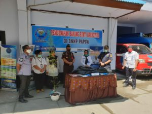 Pemusnahan Barang Bukti Temuan Tidak Bertuan dalam Rangka Memperingati HANI Tahun 2020
