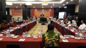 Kepala BNNP Papua hadiri Undangan Kunjungan Kerja Menteri PMK, Menteri Kesehatan dan Tim Gugus Tugas Pusat di Provinsi Papua