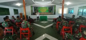 Peran Serta Masyarakat Melalui Sosialisasi Bahaya Narkoba dan Tes Urin Narkotika di Aula Bekangdam XVII/Cenderawasih