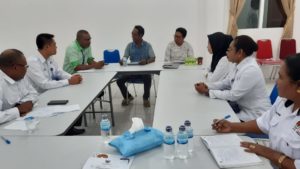 Koordinasi Advokasi Pembangunan Berwawasan Anti Narkoba di Kantor Komisi Pemilihan Umum Daerah (KPUD) Provinsi Papua