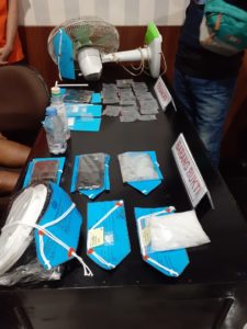Press Release Pengungkapan Bandar Besar Kasus Narkotika Jenis Shabu di Kota Jayapura