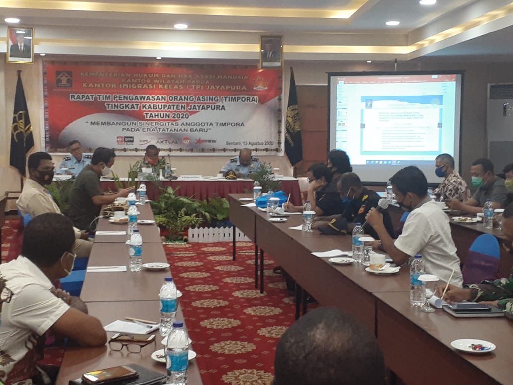 Partisipasi BNNP Papua dalam Rapat TIMPORA Tingkat Kabupaten Jayapura Partisipasi BNNP Papua dalam Rapat TIMPORA Tingkat Kabupaten Jayapura