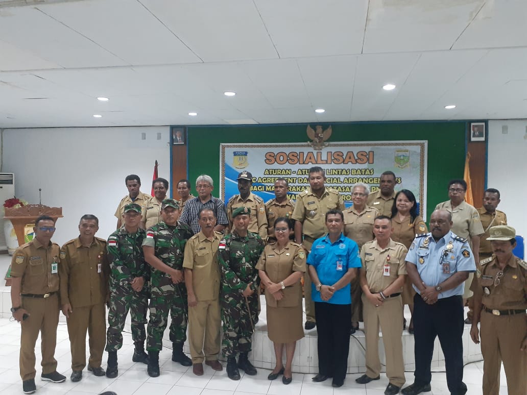 Sosialisasi Aturan - Aturan Lintas Batas Basic Agreement And Special Arrangements Bagi Masyarakat Perbatasan RI - PNG Sosialisasi Aturan - Aturan Lintas Batas Basic Agreement And Special Arrangements Bagi Masyarakat Perbatasan RI - PNG