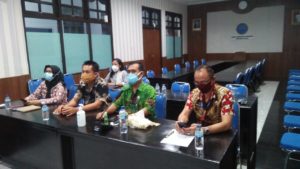 Kunjungan Kerja Menkopolhukam ke BNN RI yang disiarkan secara Virtual