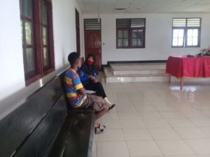 Penjaringan Pecandu oleh BNNP Papua di Aula Sekolah minggu Gereja Eden Deplat Kiri Jayapura