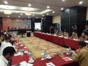 Partisipasi BNNP Papua dalam Rapat Pencegahan, Pengendalian dan Penanganan Covid-19 di Provinsi Papua