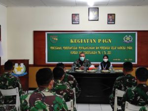Desiminasi Informasi melalui Sosialisasi dan Tes Urin di Kumdam XVII / Cenderawasih