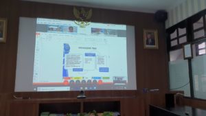 Pelaksanaan Vidcon terkait Pelaksanaan Pemulihan Berbasis Masyarakat (PBM)
