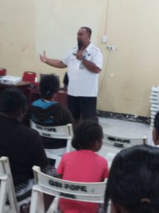 Diseminasi Informasi melalui Penyuluhan di Aula Gereja Bethel Indonesia Pusat Pengembangan Anak (PPA) Pemulihan