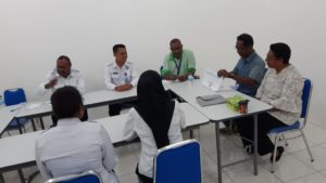 Koordinasi Advokasi Pembangunan Berwawasan Anti Narkoba di Kantor Komisi Pemilihan Umum Daerah (KPUD) Provinsi Papua