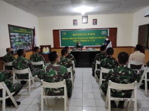 Desiminasi Informasi melalui Sosialisasi dan Tes Urin di Kumdam XVII / Cenderawasih