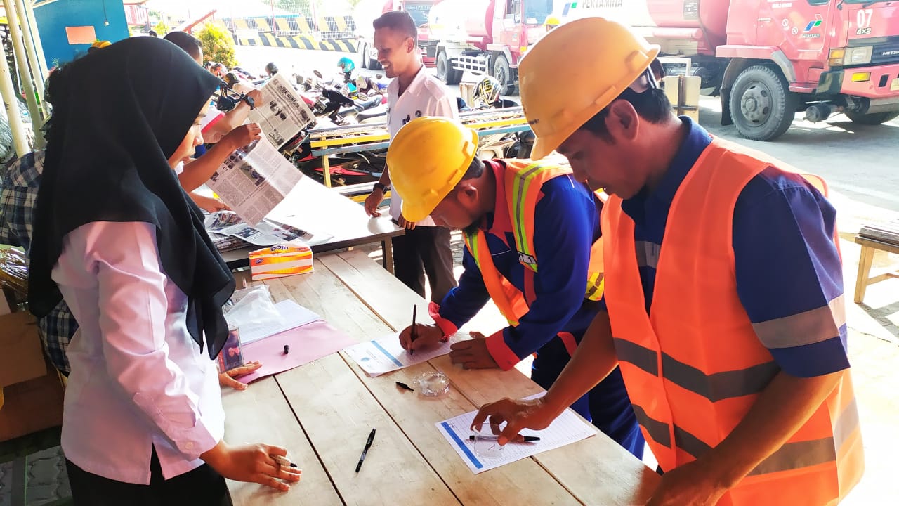 Deteksi Dini (Screening) Tes Urin Narkotika di PT. Pertamina (Persero) MOR VIII Maluku Papua Deteksi Dini (Screening) Tes Urin Narkotika di PT. Pertamina (Persero) MOR VIII Maluku Papua