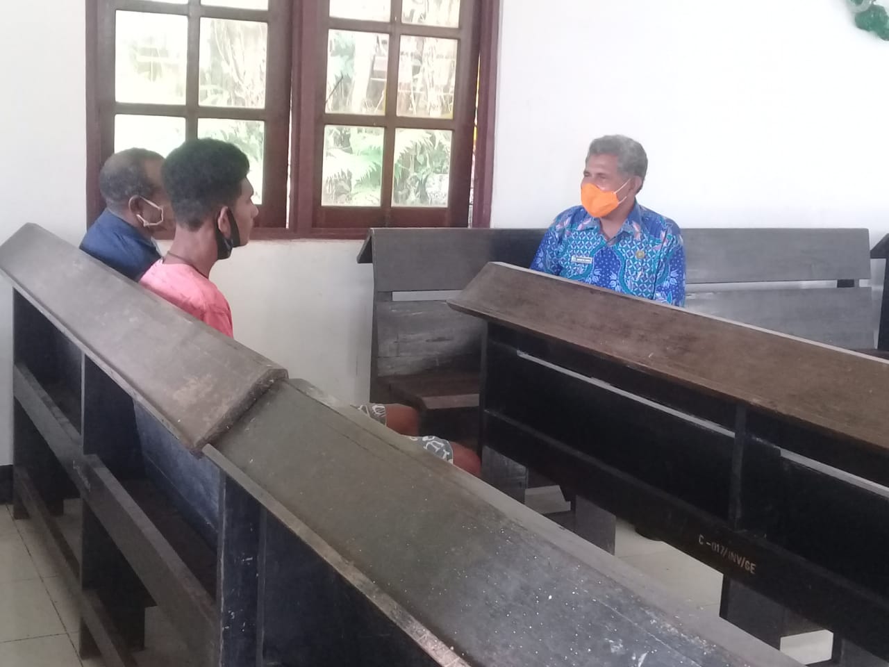 Penjaringan Pecandu oleh BNNP Papua di Aula Sekolah minggu Gereja Eden Deplat Kiri Jayapura Penjaringan Pecandu oleh BNNP Papua di Aula Sekolah minggu Gereja Eden Deplat Kiri Jayapura