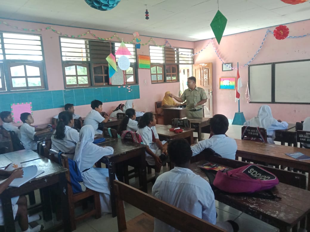 Diseminasi Informasi P4GN di SD Negeri Arso 14 Kabupaten Keerom Diseminasi Informasi P4GN di SD Negeri Arso 14 Kabupaten Keerom