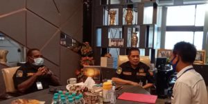 BNNP Papua lakukan Koordinasi Advokasi terkait Inpres Nomor 2 Tahun 2020 tentang Rencana Aksi Nasional P4GN dengan Pj. Sekretaris Daerah Pemerintah Provinsi Papua BNNP Papua lakukan Koordinasi Advokasi terkait Inpres Nomor 2 Tahun 2020 tentang Rencana Aksi Nasional P4GN dengan Pj. Sekretaris Daerah Pemerintah Provinsi Papua