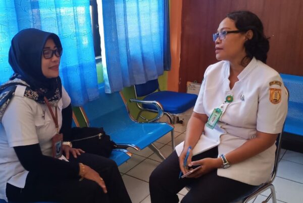 Bimtek PLRIP di Puskesmas Dok IX Tanjung Ria, Puskesmas Hamadi dan Puskesmas Elly Uyo.