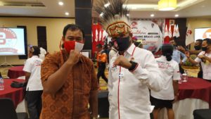 Diseminasi Informasi P4GN melalui Insert Konten dalam rangka Pelantikan kepengurusan DPD Pejuang Bravo 5 Provinsi Papua
