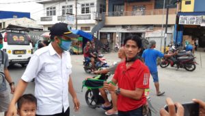 Komunikasi Informasi dan Edukasi P4GN Melalui Pembagian Masker Komunikasi Informasi dan Edukasi P4GN Melalui Pembagian Masker