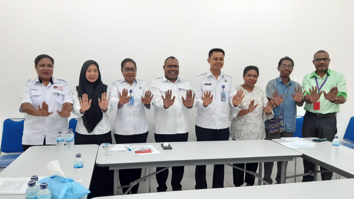 Koordinasi Advokasi Pembangunan Berwawasan Anti Narkoba di Kantor Komisi Pemilihan Umum Daerah (KPUD) Provinsi Papua Koordinasi Advokasi Pembangunan Berwawasan Anti Narkoba di Kantor Komisi Pemilihan Umum Daerah (KPUD) Provinsi Papua