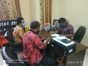 BNNP Papua lakukan Monitoring Langsung Protokol Kesehatan di BNNK Jayapura