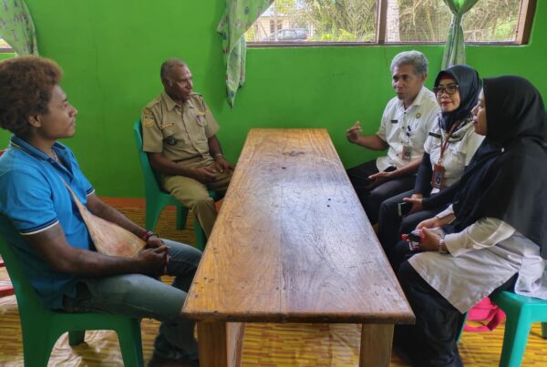 Koordinasi IBM (Intervensi berbasis masyarakat) dan AP (Agen Pemulihan) di Kampung Wonorejo Arso Pir IV
