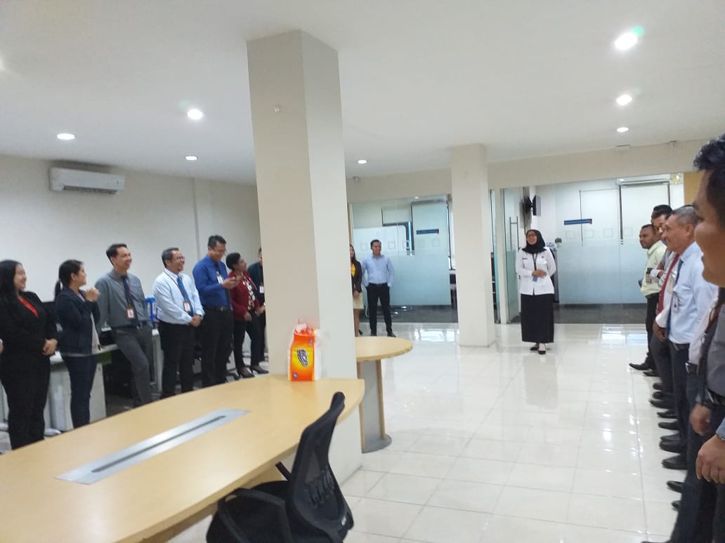 Diseminasi Informasi melalui Briefing Pegawai BNI Kantor Wilayah Jayapura Diseminasi Informasi melalui Briefing Pegawai BNI Kantor Wilayah Jayapura