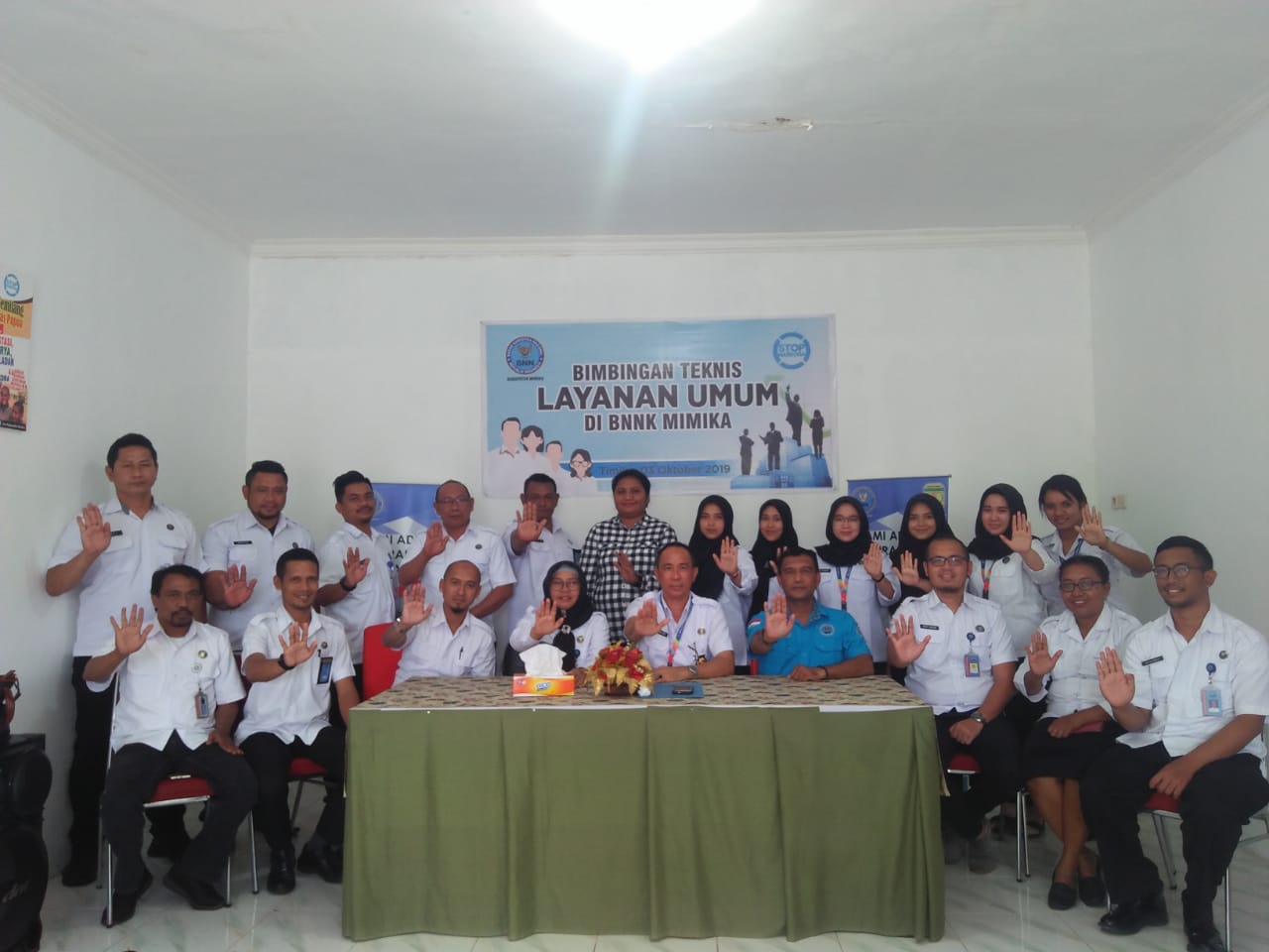Bimbingan Teknis Layanan Umum di BNNK Mimika Bimbingan Teknis Layanan Umum di BNNK Mimika