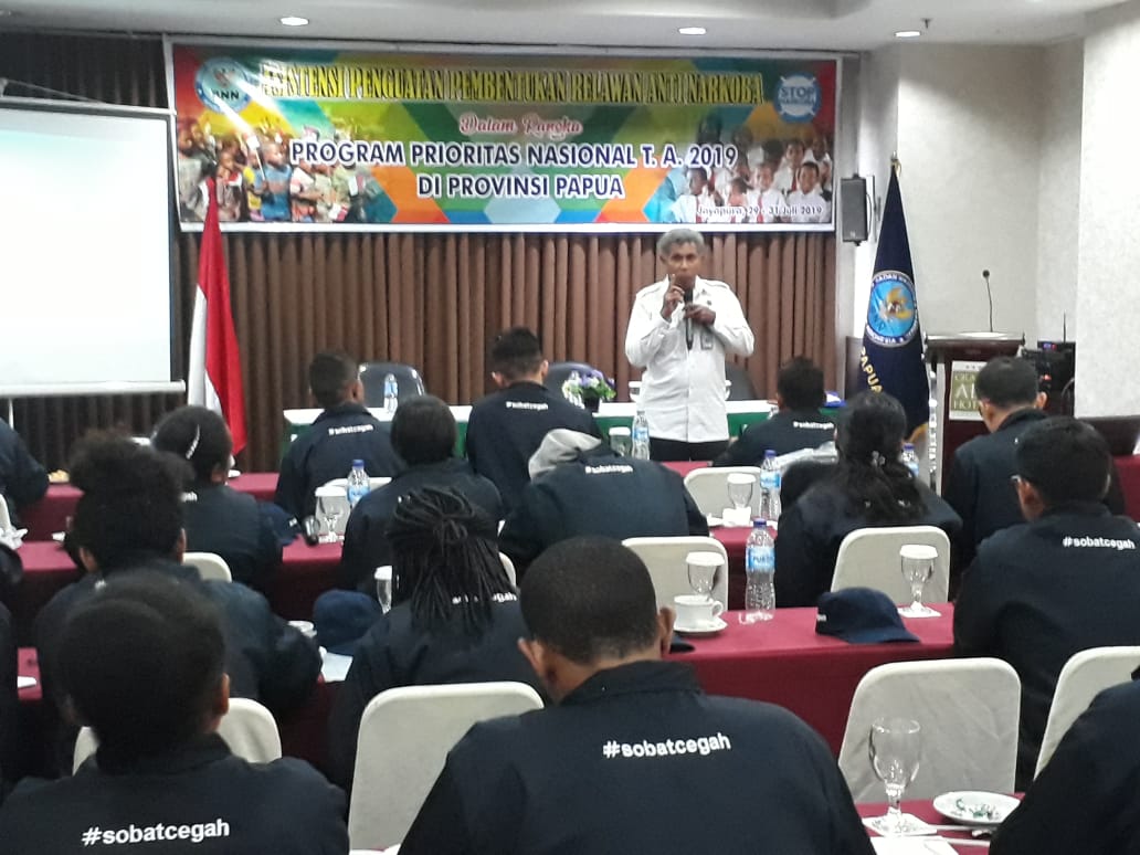 Asistensi penguatan pembentukan Relawan Anti Narkoba Asistensi penguatan pembentukan Relawan Anti Narkoba