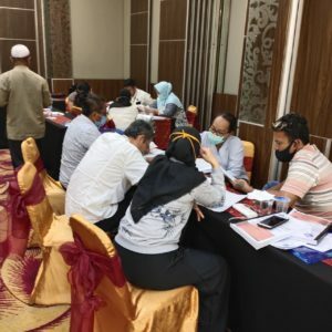 Peningkatan Kemampuan Petugas Layanan Rehabilitasi dengan Subtema Pelatihan UTC Kurikulum 5 T.A 2020