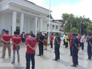 PSM melalui Sosialisasi dan Tes Urin Narkotika pada Pegawai dan Staf Kejaksaan Tinggi Papua PSM melalui Sosialisasi dan Tes Urin Narkotika pada Pegawai dan Staf Kejaksaan Tinggi Papua