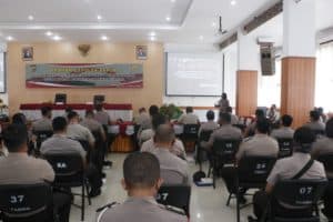 Arahan Kapolda Papua Kepada Personil Polda Papua yang melaksanakan Tugas di Luar Struktur Organisasi Polri