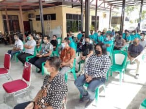 Menghadiri Undangan Peresmian Garasi Trikora di Direktorat Narkoba Polda Papua