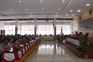 Arahan Kapolda Papua Kepada Personil Polda Papua yang melaksanakan Tugas di Luar Struktur Organisasi Polri