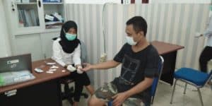 Rikes dan Skrining Rapid Test Covid-19 Kepada Tahanan BNNP Papua Rikes dan Skrining Rapid Test Covid-19 Kepada Tahanan BNNP Papua