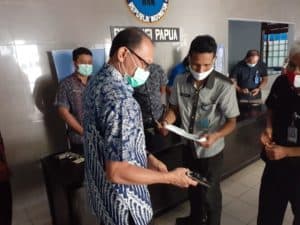 Pemeriksaan SENPI dan Amunisi Personil Bidang Pemberantasan BNNP Papua secara Berkala