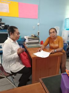 Monev Pelaksanaan Program Pemberdayaan Masyarakat di SD YPK Sion Dok VIII, SMK Kesehatan, SD Advent Argapura, dan SMP Advent Argapura