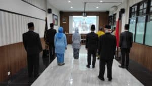Pelantikan dan Pengambilan Sumpah Jabatan Pejabat Fungsional di Lingkungan Badan Narkotika Nasional Provinsi Papua