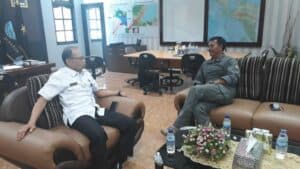 Kunjungan Kerja Danlantamal X Jayapura ke Kantor BNNP Papua Kunjungan Kerja Danlantamal X Jayapura ke Kantor BNNP Papua