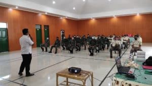 PSM melalui Penyuluhan dan Tes Urin Narkotika di Aula Zidam XVII/Cenderawasih