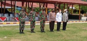 Partisipasi Kepala BNNP Papua dalam Apel Gelar Pasukan Operasi Lilin Matoa 2020
