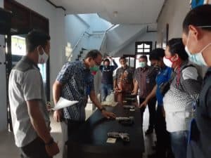 Pemeriksaan SENPI dan Amunisi Personil Bidang Pemberantasan BNNP Papua secara Berkala