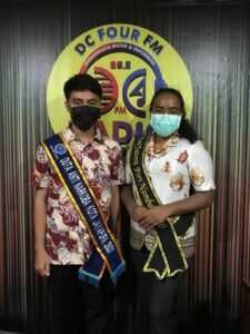 Studio Radio DC4EM | Informasi dan Edukasi P4GN dari Duta Anti Narkoba BNNP Papua dan Duta Pariwisata Kota Jayapura Tahun 2021