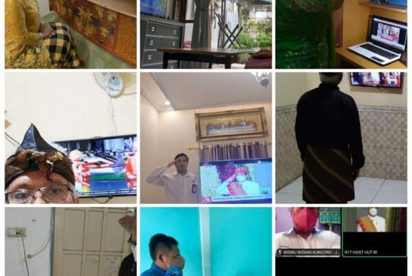 Partisipasi Nasionalisme Pegawai BNNP Papua dalam Upacara HUT Kemerdekaan RI Ke-76 melalui Kanal TV dan Youtube