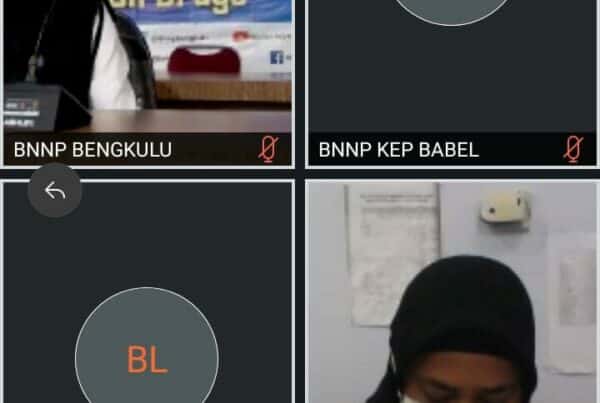 Virtual Meeting Para Pejabat Pengelola Informasi dan Dokumentasi (PPID) di Lingkungan BNN RI
