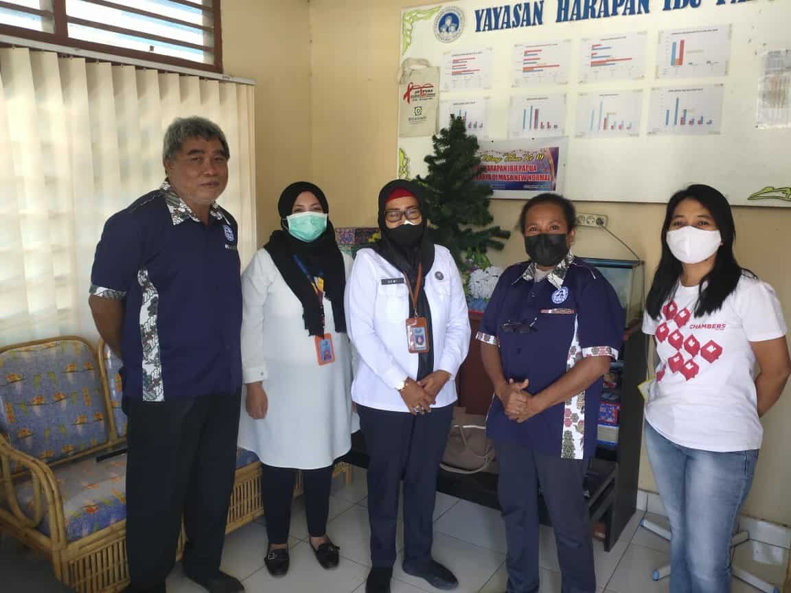 Bimbingan Teknis dan Asistensi Fasilitasi Rehabilitasi di Yayasan Harapan Ibu (YHI) Kota Jayapura Bimbingan Teknis dan Asistensi Fasilitasi Rehabilitasi